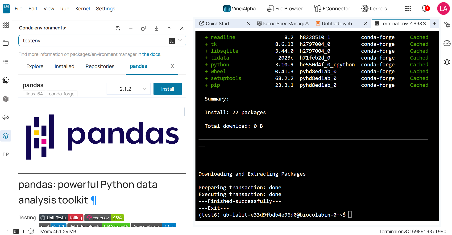 BioStudio-env