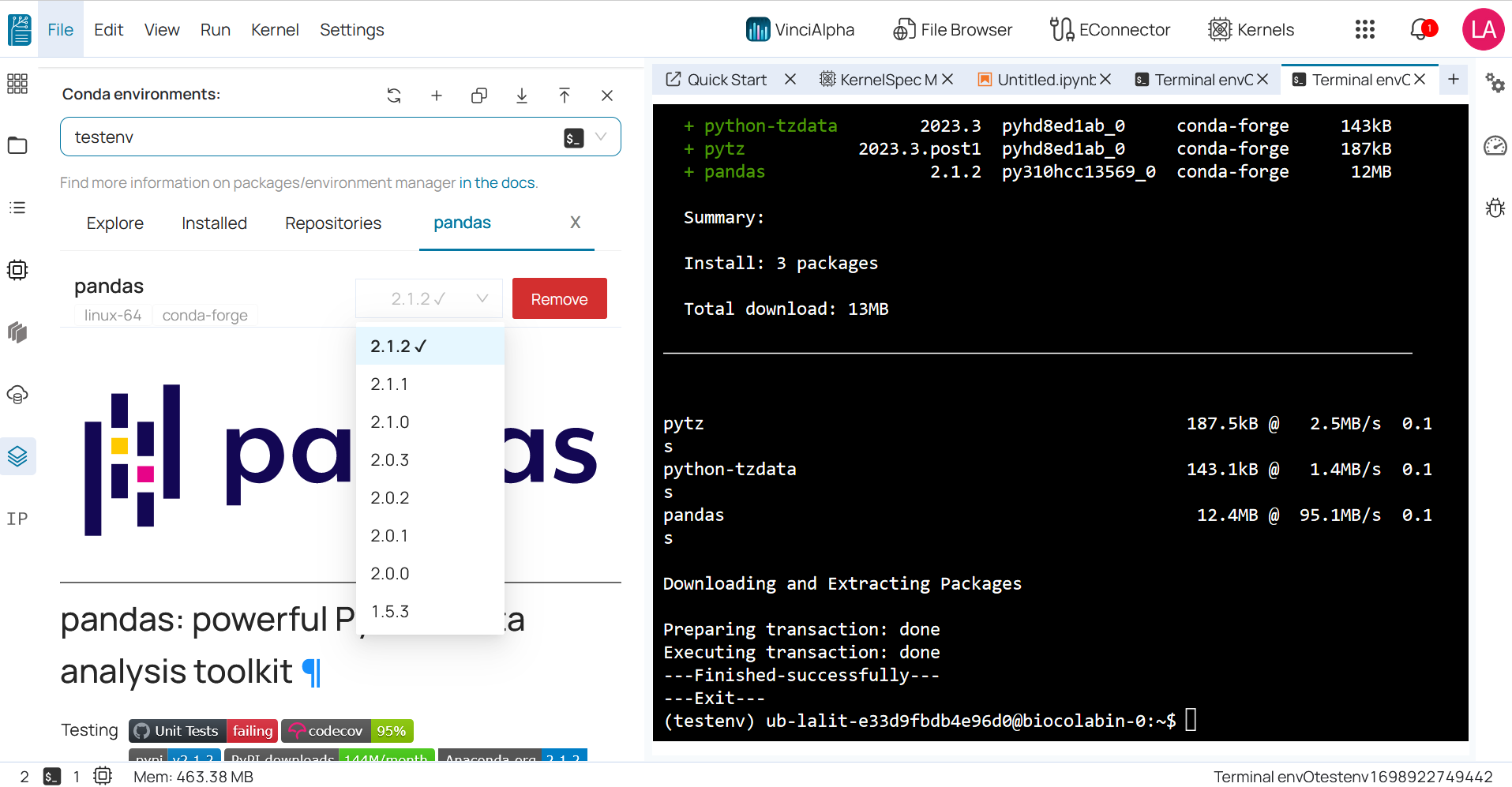 BioStudio-env